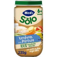 Potet de lluç amb verdures HERO, pot 235 g 