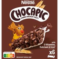 Barritas de cereales NESTLÉ Chocapic, 6 unid., caja 150 g Barritas de cereales NESTLÉ Chocapic, 6 unid., caja 150 g