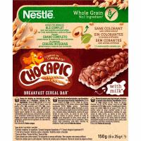 Barritas de cereales NESTLÉ Chocapic, 6 unid., caja 150 g