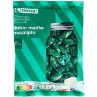 Caramel de menta-eucaliptus EROSKI, bossa 150 g