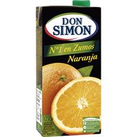 Zumo de naranja y mandarina DON SIMON, brik 1 litro