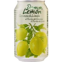 Cerveza sabor limón DAMM, lata 33 cl Cerveza sabor limón DAMM, lata 33 cl