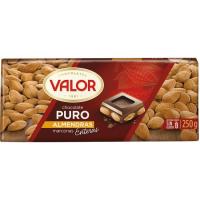 Xocolata pura amb ametlles VALOR, tauleta 250 g Xocolata pura amb ametlles VALOR, tauleta 250 g