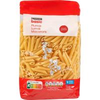 Macarrons EROSKI basic, paquet 1 kg Macarrons EROSKI basic, paquet 1 kg