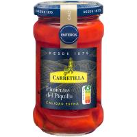 Pimiento de piquillo entero CARRETILLA, frasco 225 g Pimiento de piquillo entero CARRETILLA, frasco 225 g