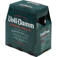 Cerveza extra VOLL-DAMM, pack 6x25 cl Cerveza extra VOLL-DAMM, pack 6x25 cl