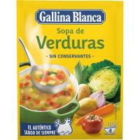 Sopa de verdures GALLINA BLANCA, sobre 51 g