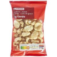 Escorces de porc EROSKI, paquet 75 g Escorces de porc EROSKI, paquet 75 g