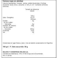 Cereza en almibar HELIOS, frasco 90 g