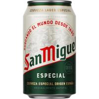 Cerveza SAN MIGUEL, lata 33 cl Cerveza SAN MIGUEL, lata 33 cl