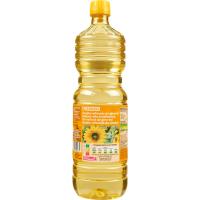 Oli de gira-sol EROSKI, ampolla 1 litre Oli de gira-sol EROSKI, ampolla 1 litre