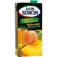 Zumo de melocotón-uva DON SIMON, brik 1 litro