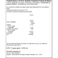 Txakoli D.O. Araba XARMANT, botella 75 cl