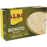 Bonito en aceite de oliva virgen extra ALBO, lata 112 g Bonito en aceite de oliva virgen extra ALBO, lata 112 g