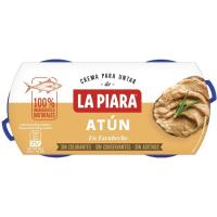Paté de tonyina en escabetx LA PIARA, pack 2x75 g