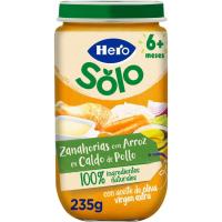 Potet de pastanagues-arròs HERO, pot 235 g Potet de pastanagues-arròs HERO, pot 235 g