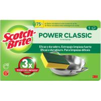 Estropajo de fibra verde SCOTCH-BRITE, 1 ud Estropajo de fibra verde SCOTCH-BRITE, 1 ud