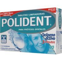 Tableta especial dentaduras postizas POLIDENT, caja 30 uds. Tableta especial dentaduras postizas POLIDENT, caja 30 uds.