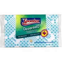 Bayeta posavajilla decorada 40x50 cm SPONTEX, pack 1 ud Bayeta posavajilla decorada 40x50 cm SPONTEX, pack 1 ud