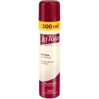 Escuma d'afaitar sensitive LA TOJA, spray 300 ml