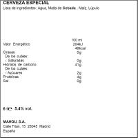 Cerveza SAN MIGUEL, pack botellín 24x25 cl