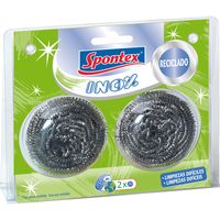 Estropajo inoxidable SPONTEX, pack 2+1 uds Estropajo inoxidable SPONTEX, pack 2+1 uds