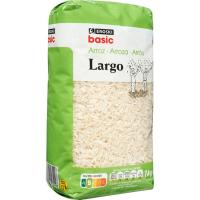 Arròs llarg EROSKI BASIC, paquet 1 kg