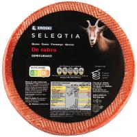 Queso de cabra semicurado E. SELEQTIA, al corte, compra mínima 250 g Queso de cabra semicurado E. SELEQTIA, al corte, compra mínima 250 g