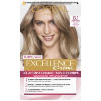 Tint ros clar cendra N.8.1 EXCELLENCE, caixa 1 u
