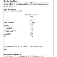 Nèctar de plàtan GRANINI, ampolla 1 litre