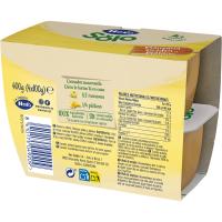 Postres de poma-plàtan HERO, pack 4x100 g