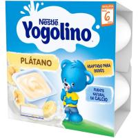 Yogolino de plátano NESTLÉ, pack 4x100 g Yogolino de plátano NESTLÉ, pack 4x100 g