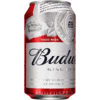 Cerveza americana BUDWEISER, lata 33 cl Cerveza americana BUDWEISER, lata 33 cl