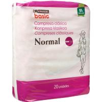 Compresa gruixuda EROSKI, paquet 20 u