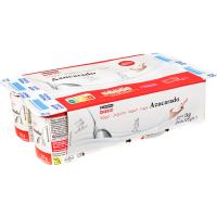 Yogur natural azucarado EROSKI BASIC, pack 8x125 g
