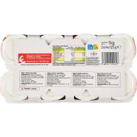 Yogur natural azucarado EROSKI BASIC, pack 8x125 g