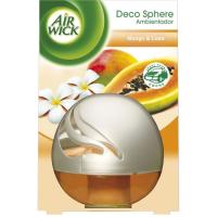Ambientador mango y lima AIR WICK DECO SPHERE, pack 1 ud