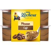 Mousse de café LA LECHERA, pack 4x59 g