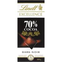 Xocolata 70% cacau LINDT Excellence, tauleta 100 g Xocolata 70% cacau LINDT Excellence, tauleta 100 g