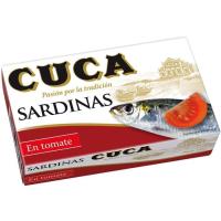 Sardinas en tomate CUCA, lata 120 g Sardinas en tomate CUCA, lata 120 g