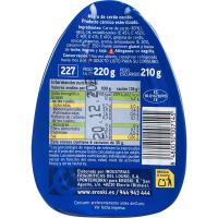 Magre de porc cuit extra EROSKI, llauna 220 g