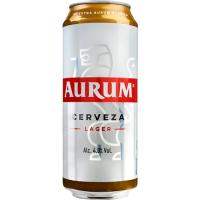 Cerveza AURUM, lata 50 cl Cerveza AURUM, lata 50 cl