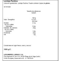 Llentia pardina extra LUENGO, paquet 1 kg