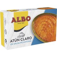 Atún claro picantona ALBO, lata 112 g Atún claro picantona ALBO, lata 112 g