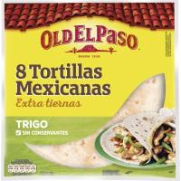 Truita de farina de blat Flour OLD EL PASO, paquet 326 g