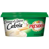 Crema al queso de cabra PRESIDENT, tarrina 125 g Crema al queso de cabra PRESIDENT, tarrina 125 g