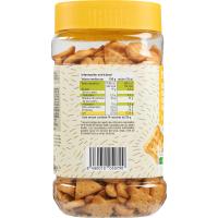 Galleta salada mini cocktail EROSKI, bote 350 g