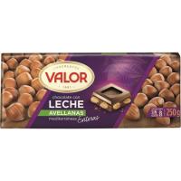 Xocolata amb llet-avellanes VALOR, tauleta 250 g Xocolata amb llet-avellanes VALOR, tauleta 250 g