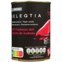 Pebrot de piquillo D.O. Lodosa EROSKI SELEQTIA, llauna 350 g Pebrot de piquillo D.O. Lodosa EROSKI SELEQTIA, llauna 350 g