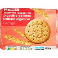 Galeta Digestive EROSKI, paquet 800 g